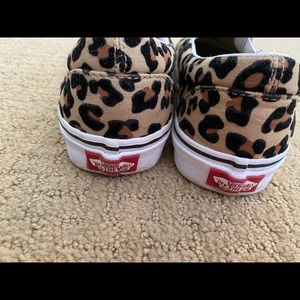 Women’s cheetah vans